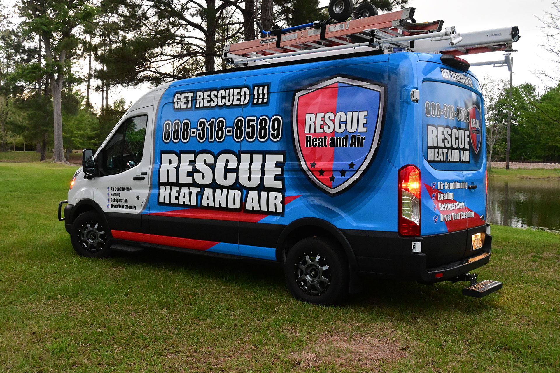 Rescue Heat & Air Gulf Coast MS Truck